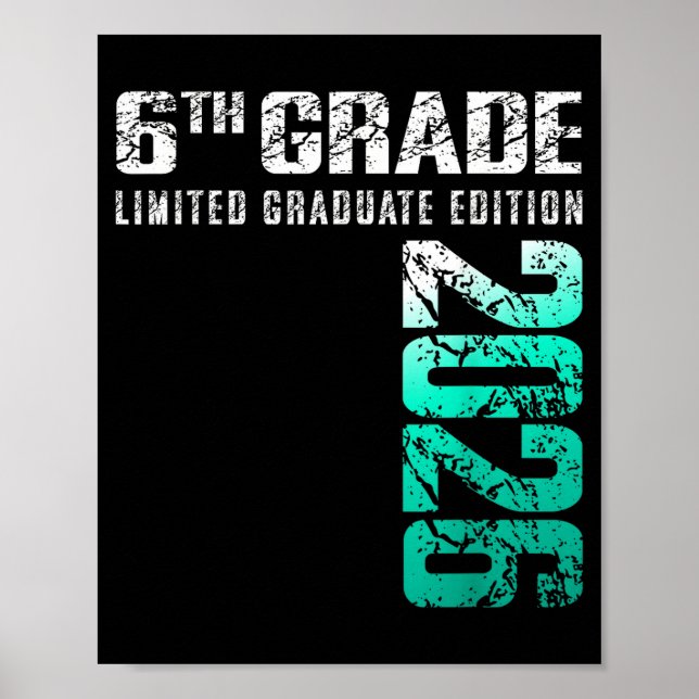 Affiche classe de fin d'études de 6e 2026  (Devant)