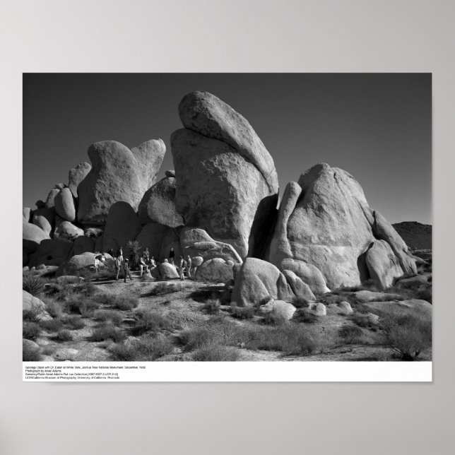 Affiche Classe de géologie avec Dr Eaton, 1966 (Devant)