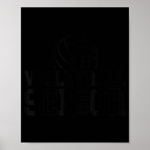 Affiche Classe de Graduation Volleyball Senior