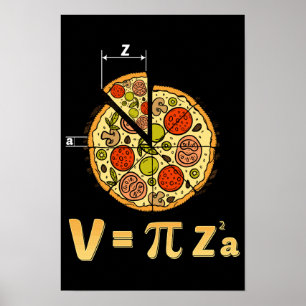 Affiche Classe de mathématiques Pi Day Enseignant Pizza Ga