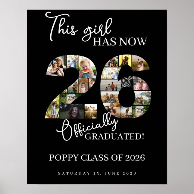 Affiche classe de remise des diplômes de 2026 (Devant)