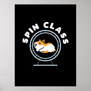 Affiche Classe de spin Hamster