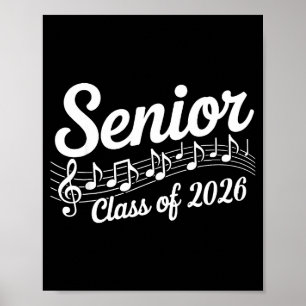 Affiche classe d'orchestre de chorale d'orchestre d'étoile