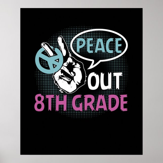 Affiche Classe Peace Out 8e (Devant)