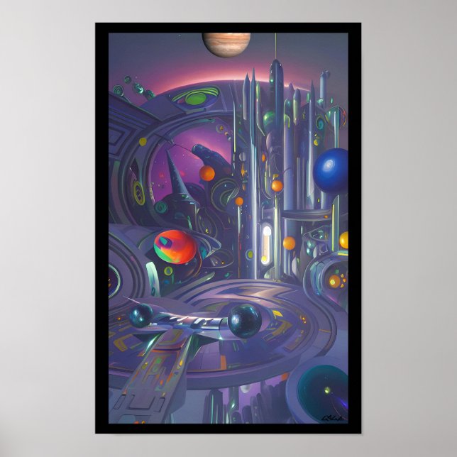 Affiche Classe Pinball, Galaxy (Devant)