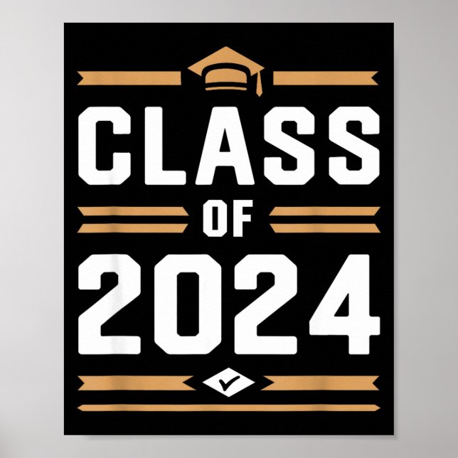 Affiche Classe supérieure de 2024 lycée universitaire (Devant)