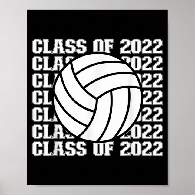 Affiche Classe supérieure de volley-ball (Devant)