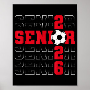 Affiche Classe terminale 2026 promotion 2026 école footbal