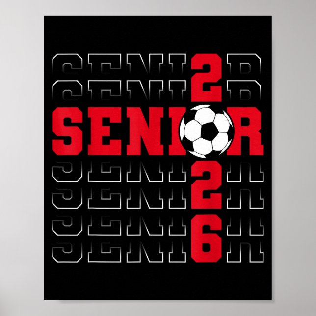 Affiche Classe terminale 2026 promotion 2026 école footbal (Devant)