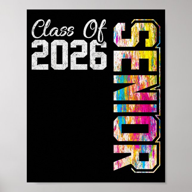 Affiche Classe terminale de 2026 diplômée de l'école secon (Devant)