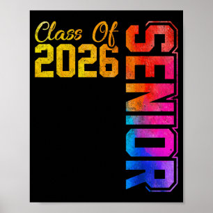 Affiche Classe terminale de 2026 diplômée de l'école secon