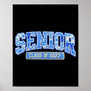 Affiche Classe terminale de la promotion 2027 enfin termin