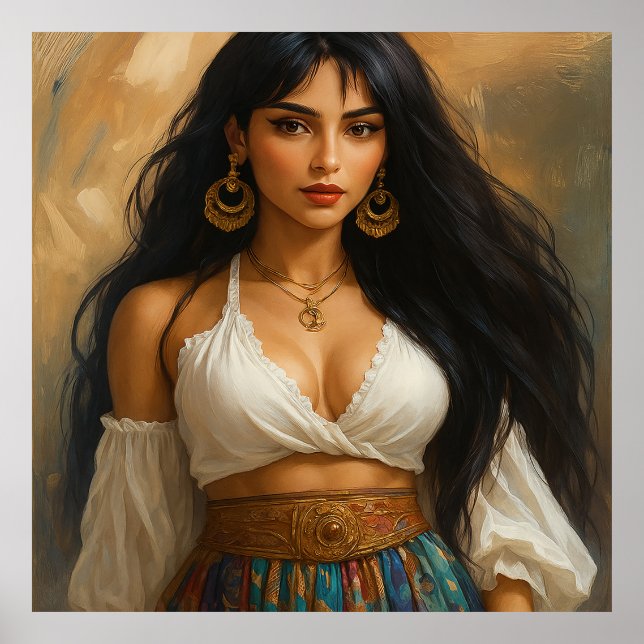 Affiche Classic Beauty Woman (Devant)