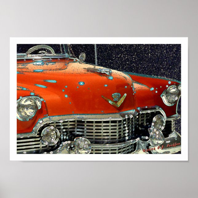 Affiche 'Classic Caddy' (Devant)