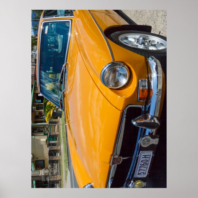 Affiche Classic MGB GT Roadster (Devant)