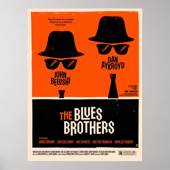 Affiche classic movie  The Blues Brothers (Devant)