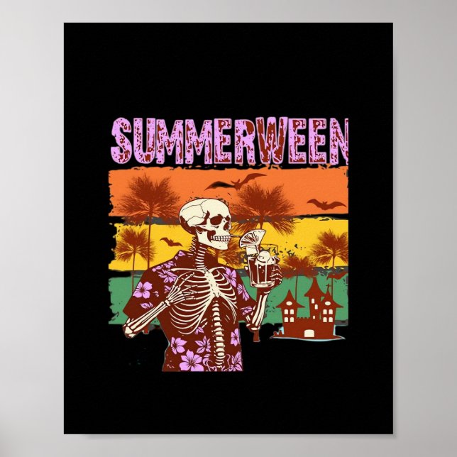 Affiche Classic Trending de Summerween (Devant)
