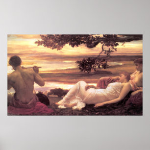 Affiche Classical Idyll (par Frederic Leighton)