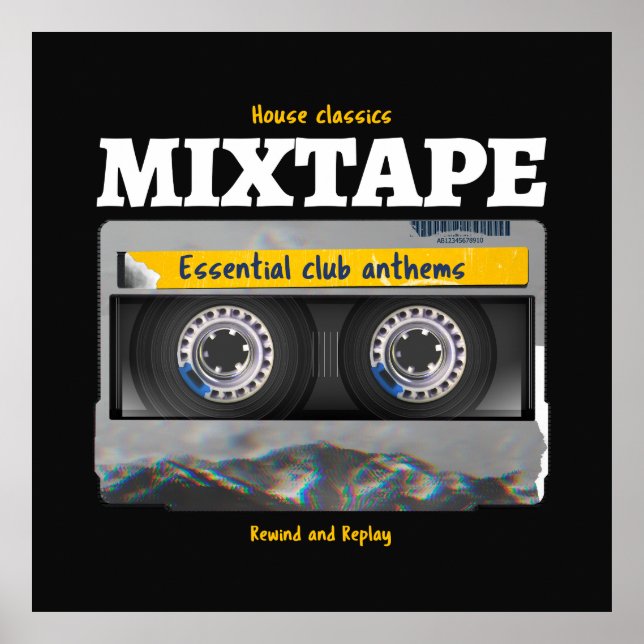 Affiche Classics de la maison Mixtape Club Anthems (Devant)