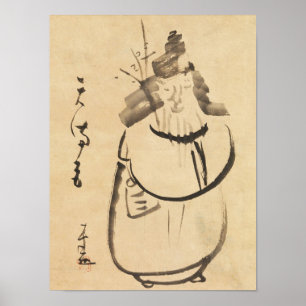 Affiche Classics Zen - Gibon Sengai - Tenmangu