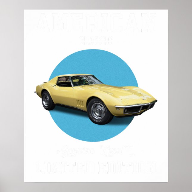 Affiche Classique américain de qualité authentique édition (Devant)