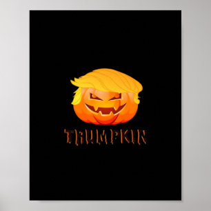 Affiche Classique d'Halloween de Trumpkin