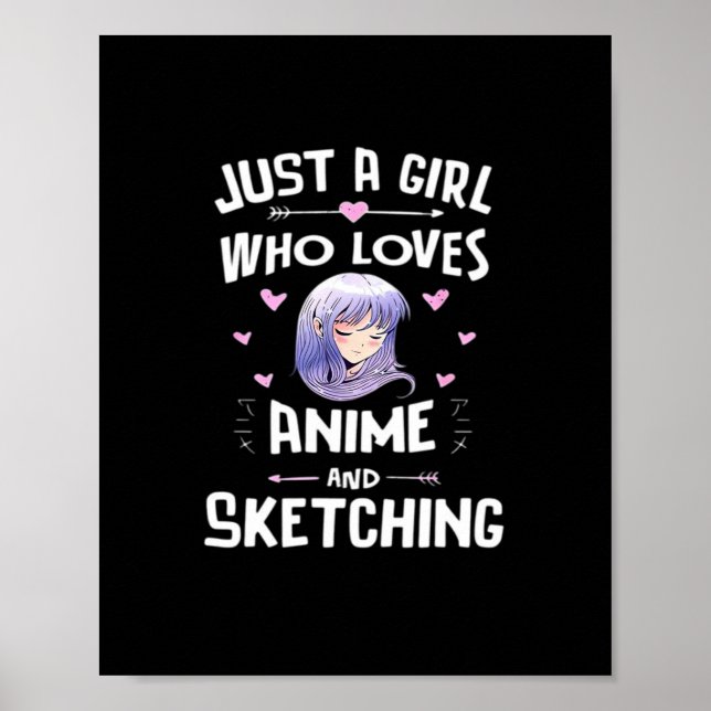 Affiche Classique Peekabo Anime (Devant)