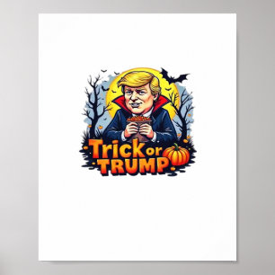Affiche Classique Trick Ou Halloween