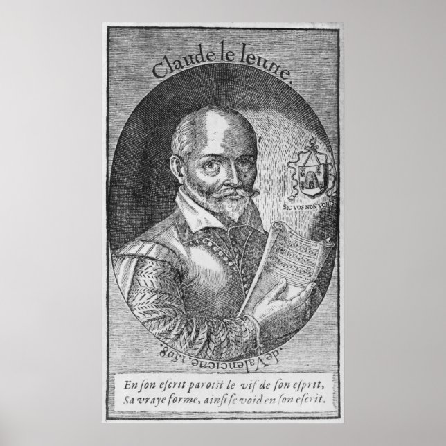 Affiche Claude Le Jeune 1598 (Devant)