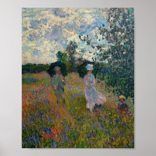 Affiche Claude Monet (Devant)