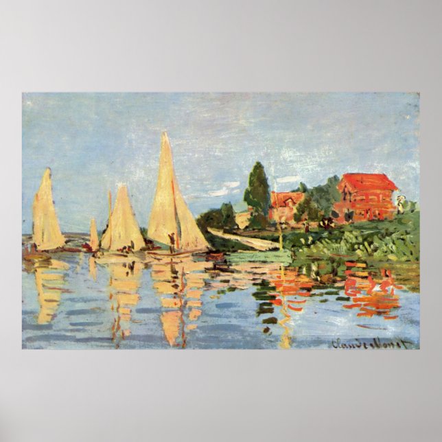 AFFICHE CLAUDE MONET 4 (Devant)