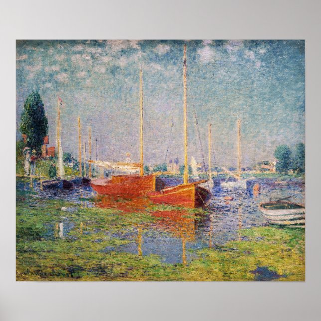 Affiche Claude Monet - Argenteuil (Devant)