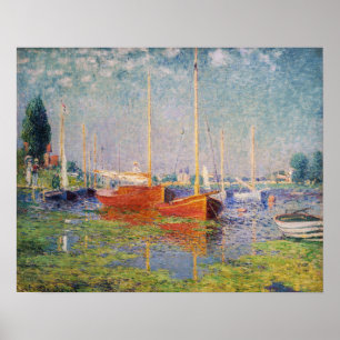 Affiche Claude Monet - Argenteuil