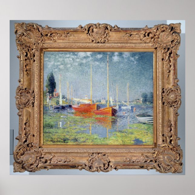 Affiche Claude Monet | Argenteuil, 1875 (Devant)