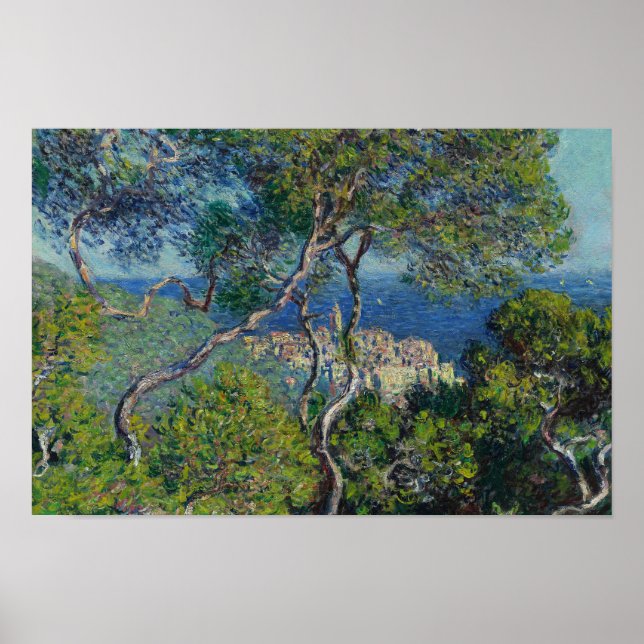 Affiche Claude Monet - Bordighera (Devant)