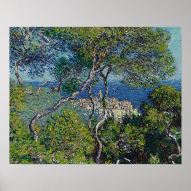 Affiche Claude Monet - Bordighera (Devant)