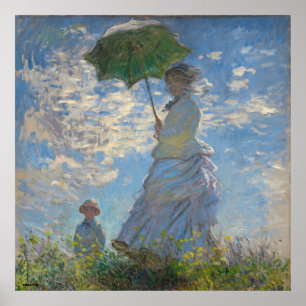 Affiche Claude Monet célèbre peinture fine art sur