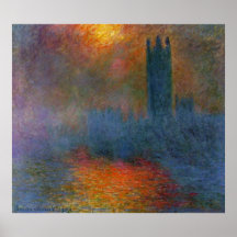 Claude Monet - Chambres du Parlement