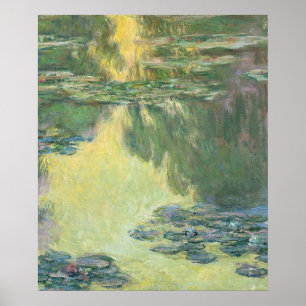 Affiche Claude Monet Classic Painting, Nénuphar (1907)