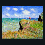 Affiche Claude Monet - Cliff Top Walk À Pourville<br><div class="desc">Claude Monet - Cliff Top Walk At Pourville Il s'agit d'une peinture numérique de qualité de "Clifftop Walk At Pourville" du peintre impressionniste Claude Monet, créée en 1882. Monet séjournerait à la Plage de Pourville, connue sous les noms de "La plage à Pourville" et "Purville-sur-Mer" en français. C'est une petite...</div>