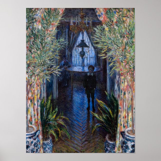 Affiche Claude Monet - Coin de l'Appartement (Devant)