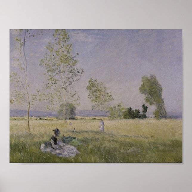 Affiche Claude Monet - Été (Devant)