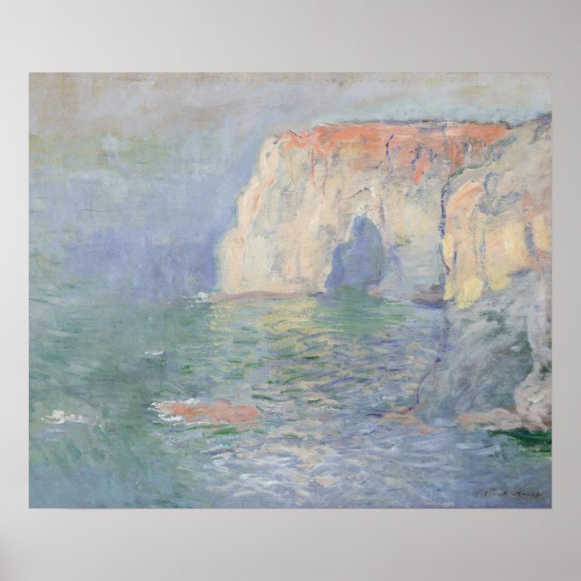 Affiche Claude Monet | Étretat (Devant)