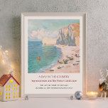 Affiche Claude Monet Étretat Etretat Beach Art Exposition<br><div class="desc">Claude Monet Étretat Etretat Beach et Falaise d’Amont Art Exhibition</div>