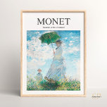 Affiche Claude Monet Femme avec une peinture Vintage paras<br><div class="desc">Entrez dans le monde lumineux de l'art Claude Monet avec cette superbe impression d'art. Doté d'un tableau emblématique "Femme avec un parasol - Madame Monet et Son Fils", ce chef-d'oeuvre saisit un moment franc de mère et d'enfant au milieu de la beauté de la nature. Élever votre espace de vie...</div>