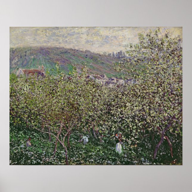 Affiche Claude Monet | Fruit Pickers, 1879 (Devant)