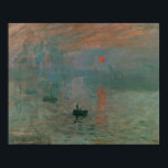 Affiche Claude Monet - Impression, lever de soleil<br><div class="desc">Impression,  Lever du soleil par Claude Monet,  1872. Huile sur toile.</div>