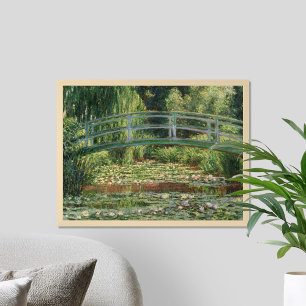 Affiche Claude Monet Japon Footbridge Water Lily Pool