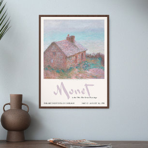 Affiche Claude Monet La Maison des Douanes à Varengeville 