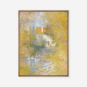 Affiche Claude Monet L'Art Peinture De L'Étang De Canard I